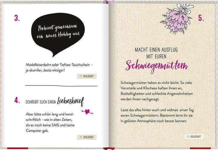 Produktbild 100 Dinge, die man nach der Hochzeit endlich tun kann (Deutsch, Groh Verlag, 2018)