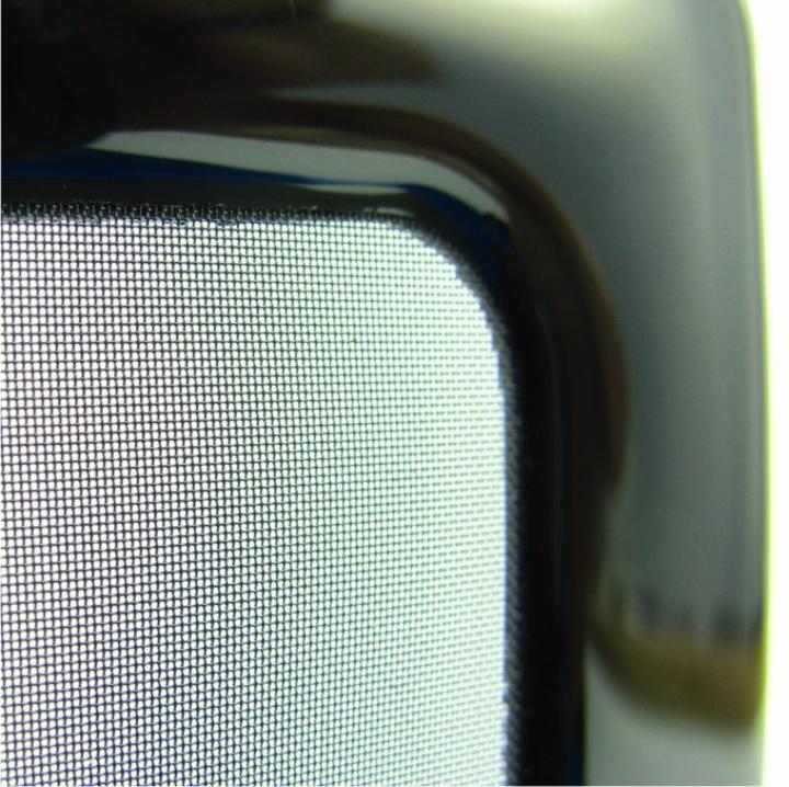 Produktbild DEMCiflex Staubfilter für 360mm Radiatoren - schwarz/schwarz