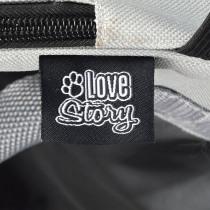 Actual product image Lola Toys oxford carry bag 2 zips 2 inside pockets