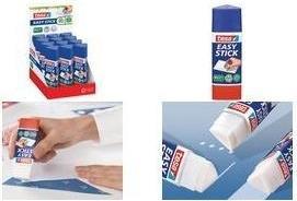 tesa ecoLogo Easy Stick Klebestift, 25 g, Thekendisplay