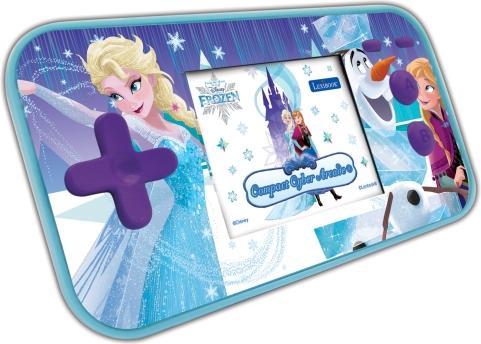 Actual product image Lexibook JL2367FZ Disney Frozen The Ice Queen ELSA Compact Cyber Arcade Portable Game Console, 1
