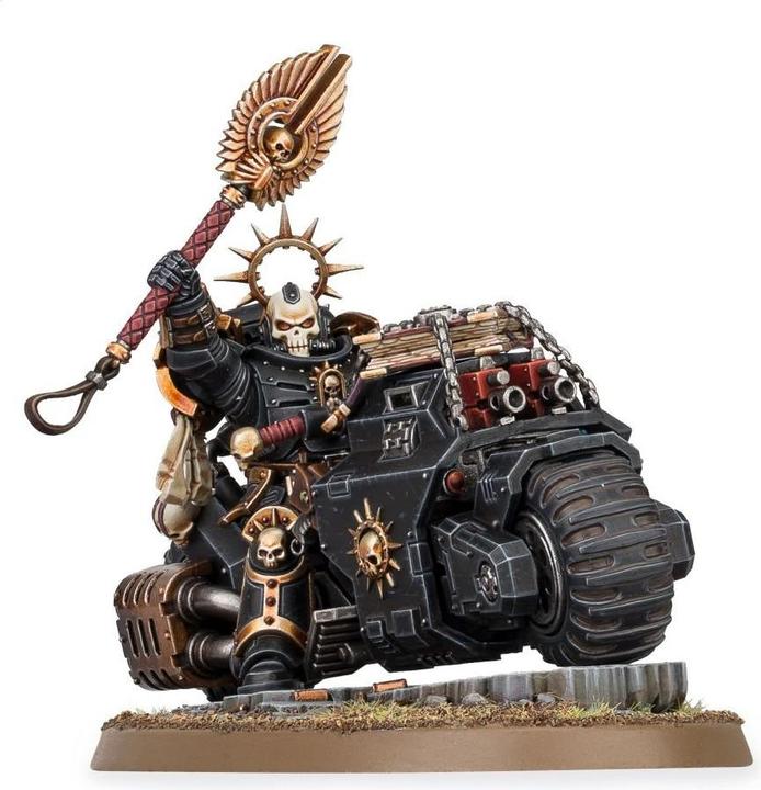 Produktbild Games Workshop Space Marines - Primaris Chaplain on Bike (Kunststoff)