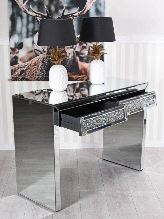 Actual product image Palazzo Mirrored console table