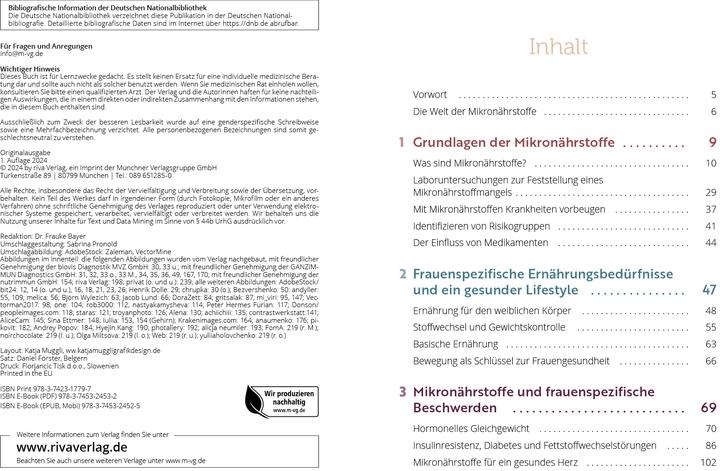 Image du produit Mantwill:Nährstoff-Guide für Frauen (Allemand, Alicia Mantwill, Elke Mantwill, docteur en médecine, 2024)
