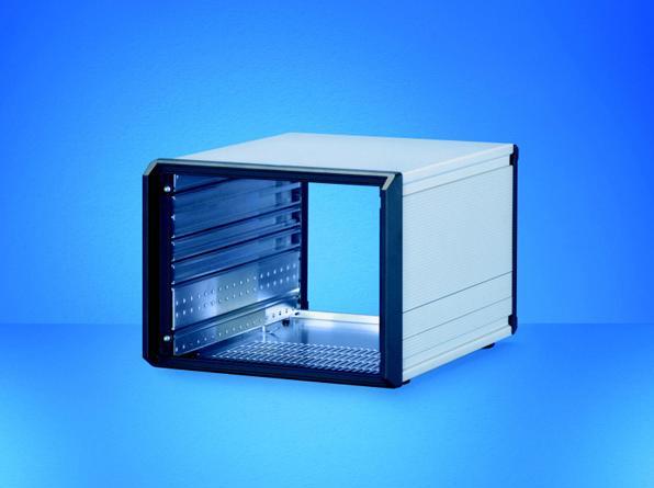 Produktbild Schroff Gehäuse 4 und 6 HE, ungeschirmt - PROPAC PRO GEH.4HE 84TE 446T (84 HE, 19 Zoll Rack)