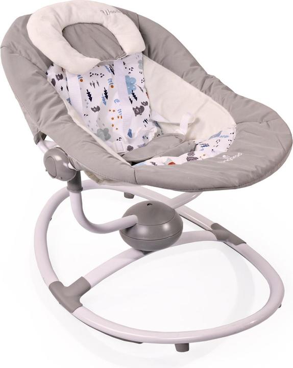 Actual product image Cangaroo Baby bouncer Woodsy 2 in 1 Timer