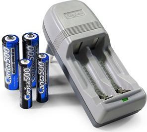 Immagine prodotto Beghelli Caricabatteria carica500 pack 2xaa 1500mah 2x (AA, AAA, Caricabatterie senza batteria)