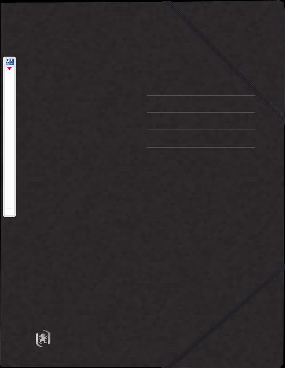 Actual product image Oxford Top File + 3 Flap Folder with elastics (A4, 1 x)