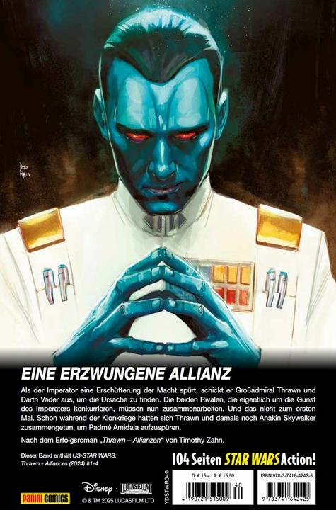 Produktbild Panini Star Wars Comics: Thrawn - Allianzen (Deutsch, Pat Olliffe, Matthias Wieland, Timothy Zahn, Jody Houser, Andrea Di Vito, 2025)