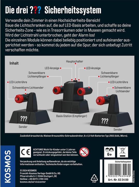 Image du produit Kosmos Die Drei??? - Sicherheitssystem