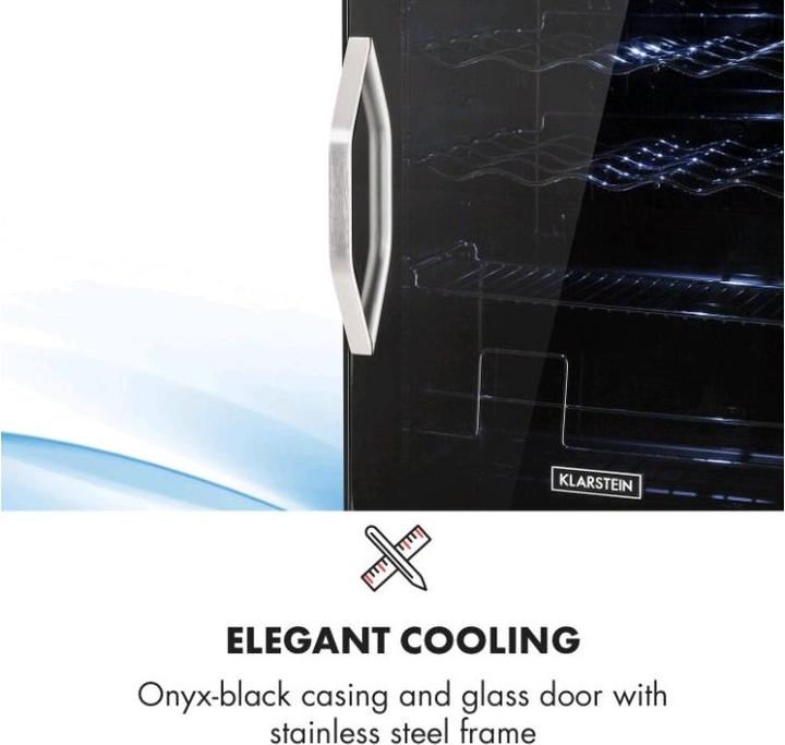 Produktbild Klarstein Beersafe XL Onyx GetränkekühlschrankD (60 l)