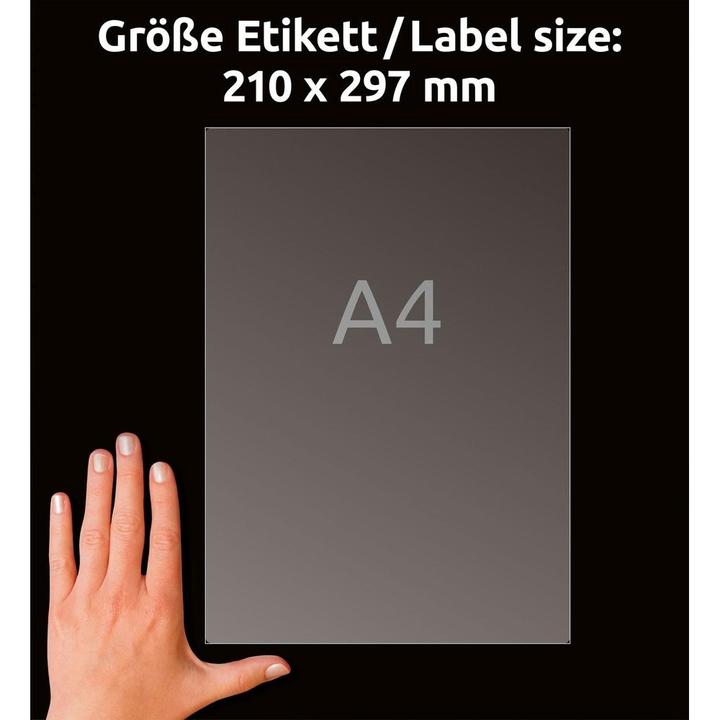 Actual product image Avery Versand labels