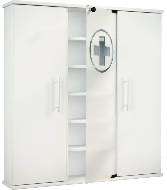 VCM Medizinschrank Arzneischrank Santila (88 x 18 x 92 cm)