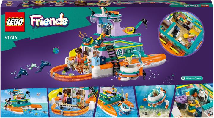 Immagine prodotto LEGO Barca di salvataggio in mare (41734, LEGO Friends)
