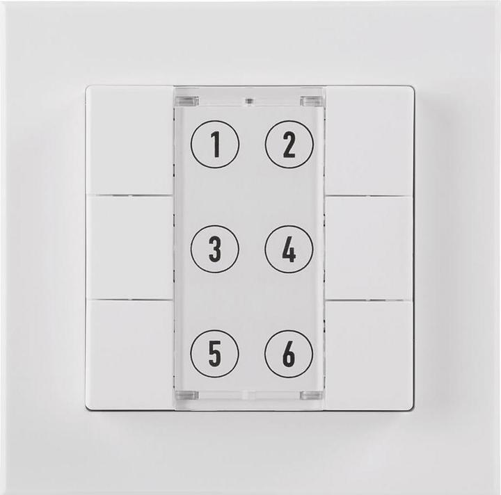 Actual product image HomeMatic Radio wall transmitter 6-fold