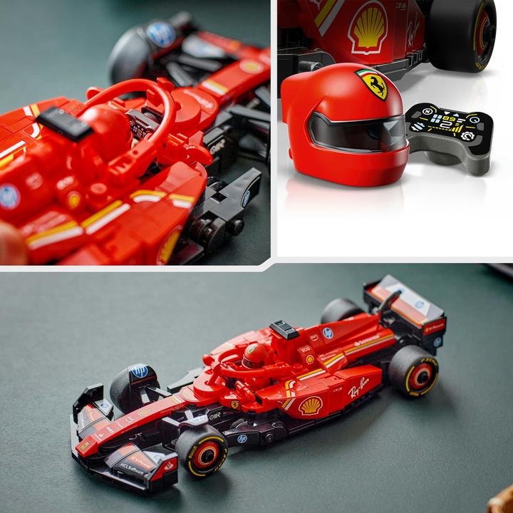 Actual product image LEGO Ferrari SF-24 F1 Rennauto (77242, LEGO Speed Champions)