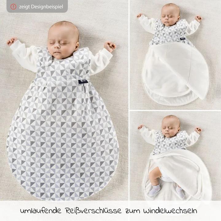 Actual product image Alvi Schlafsäcke Schlafsack Baby-Mäxchen 4 Season Mull - Sand-Beige