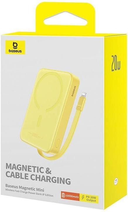 Produktbild Baseus Magnetic Mini Charger (10000 mAh, 20 W, 38.50 Wh)