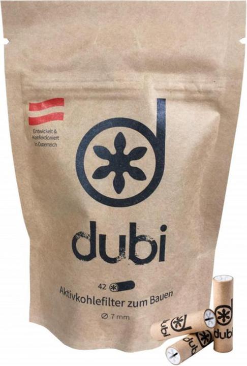 Produktbild Dubi Aktivkohlefilter 7mm 42 Stk