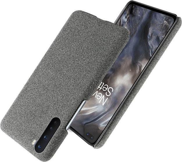 Actual product image MU Style Hardcase with fabric back (OnePlus North)