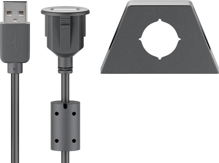 Immagine prodotto Goobay Cavo di prolunga Hi-Speed (2 m, USB 2.0)
