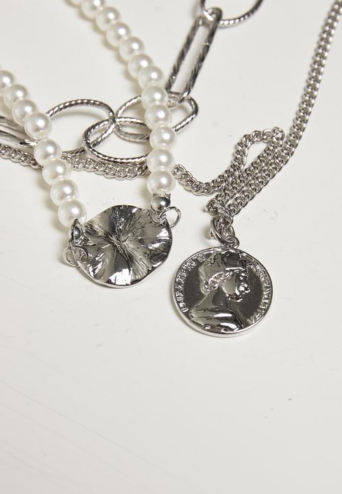Immagine prodotto Urban Classics Collana a strati Ocean (30% di zinco, 20% di plastica, 50% di ferro)