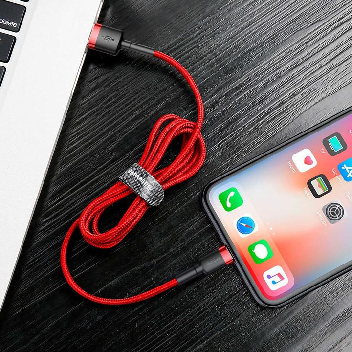 Actual product image Baseus Cafule Series for Apple (1 m, USB 2.0)