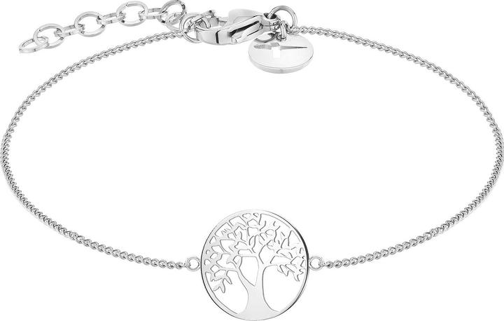 Tamaris Elegant steel bracelet Tree of Life TJ-0092-B-21 (L) (17 cm, Edelstahl)