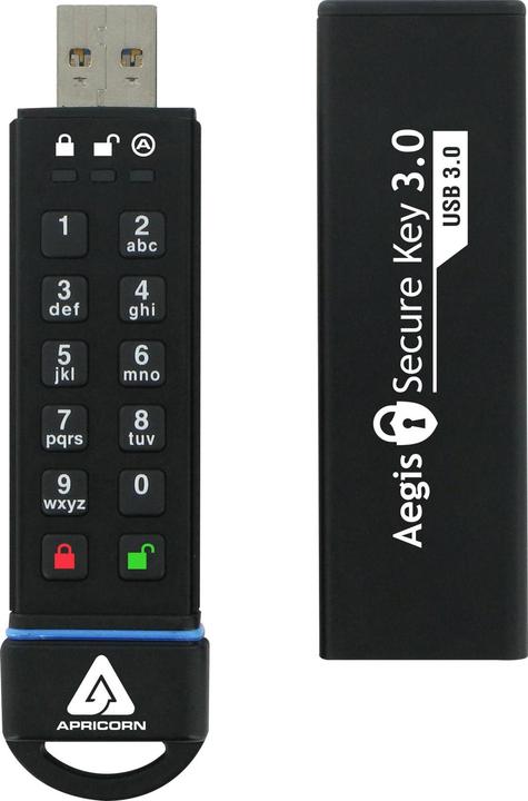 Actual product image Apricorn SecureKey (240 GB, USB-A, USB 3.0)