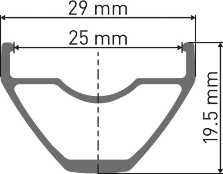 Produktbild DT Swiss X 1900 Spline (Hinterrad, 29")