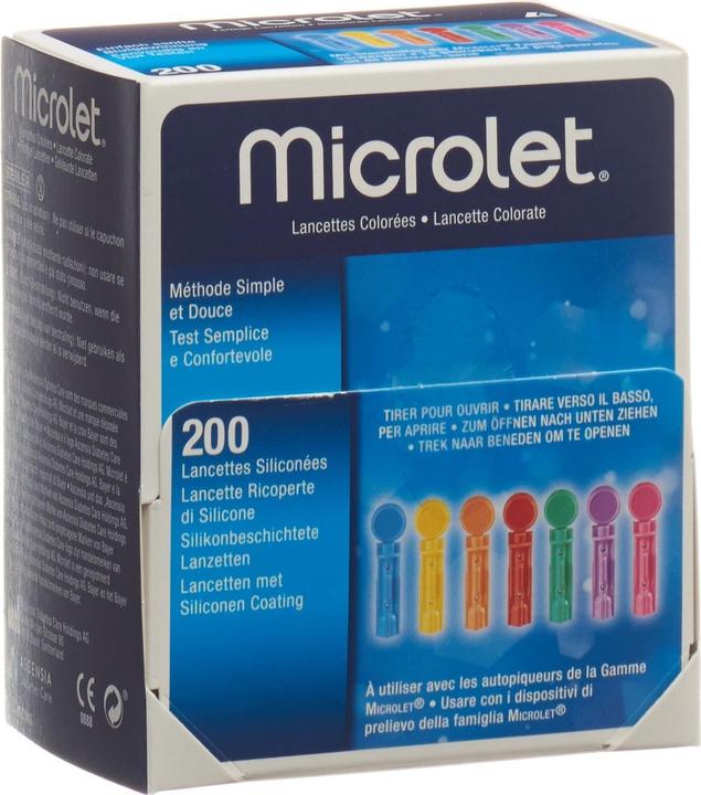 Microlet Lanzetten farbig (Lanzette)