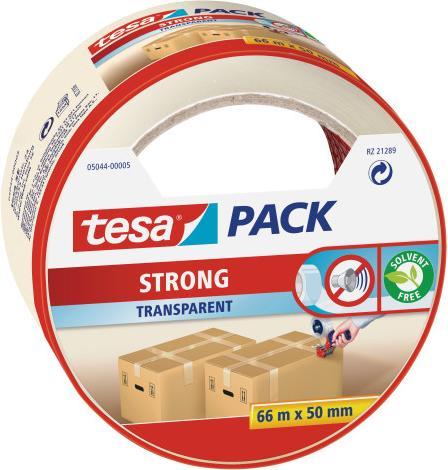 tesa emballagetape Strong transparent 66 m (50 mm)