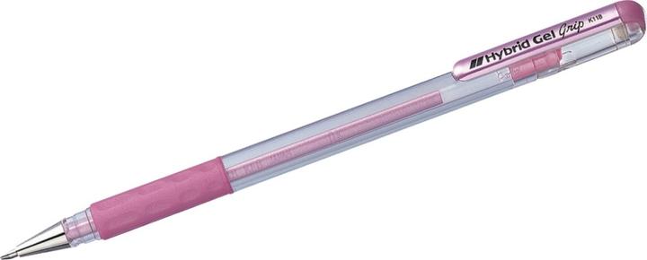 Image du produit Pentel Roller Hybrid Gel Grip (Pink, 1 x)