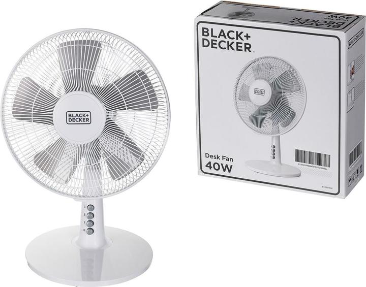 Actual product image Black & Decker Black+Decker Tower Fan BXTFA45E, 40, Plastic, White (57 dB)