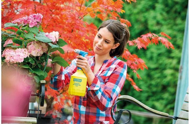 Productafbeelding Gloria AutoPump Mini - Fijnspuiter 1 L, spuitfles met batterijvoeding (1 l)