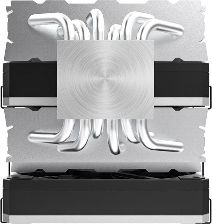 Actual product image Montech Metal DT24 CPU cooler, 2x120mm (153 mm)