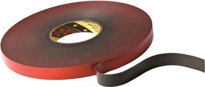 3M doppelseitiges Klebeband 4611F VHB dkl-grau 19x1,1mm x3 (19 mm)