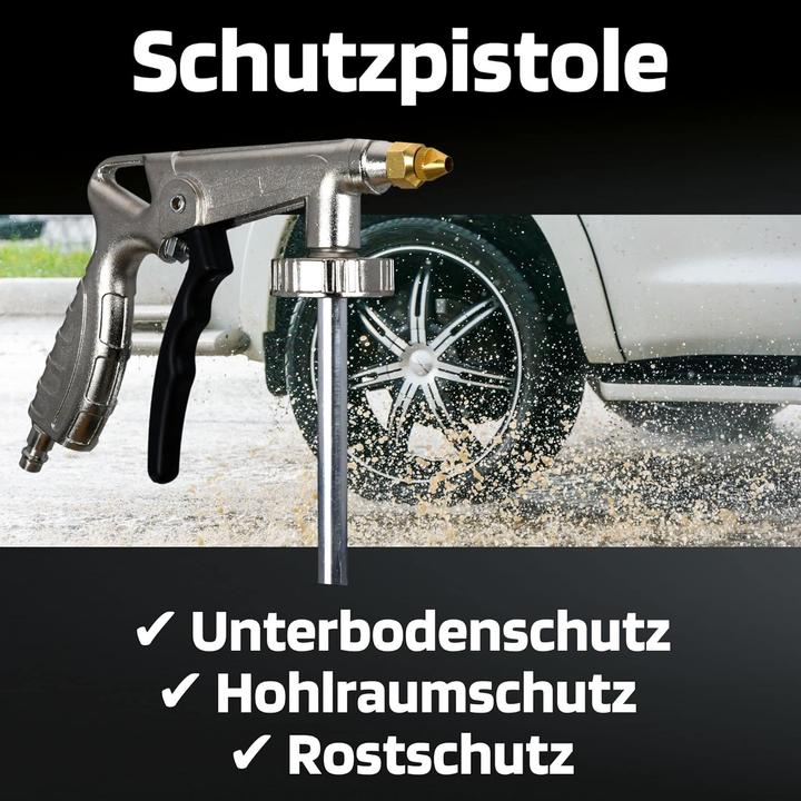 Actual product image SW-Stahl 25050L Druckluft-Unterbodenschutzpistole I 8 bar I Schlauch 500 mm