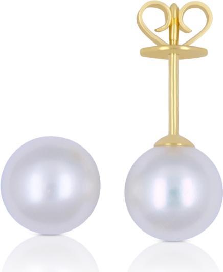 Actual product image Muau Stud earrings (750/18 K Yellow gold)