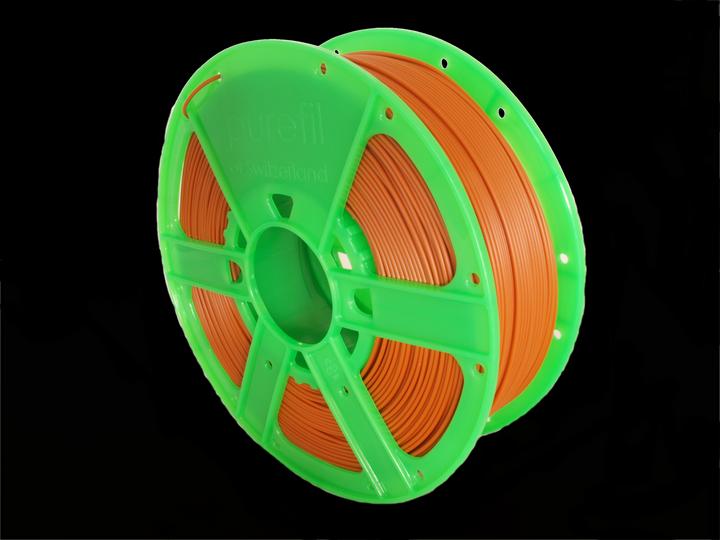 Productafbeelding Purefil FIlament (PLA, 1.75 mm, 1000 g, Oranje)