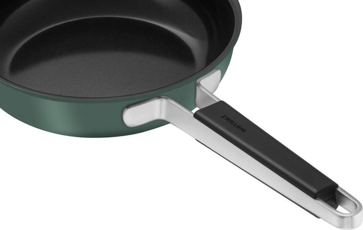 Actual product image Zwilling Pure frying pan 28cm green (28 cm, Frying pan, Stainless steel)
