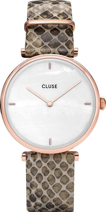 Image du produit Cluse Triomphe Rosé Python (Montre analogique, 33 mm)