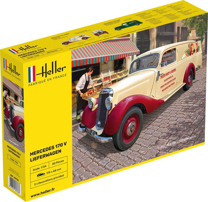 Actual product image Heller MB 170 Delivery van