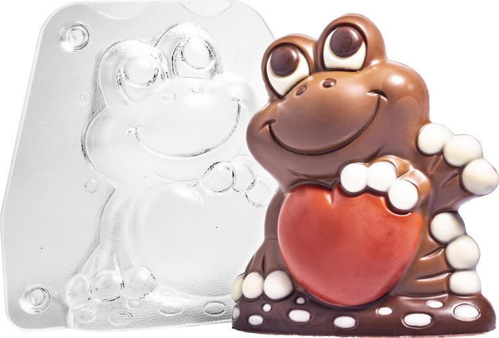 Immagine prodotto miniSchoggi Rana di cioccolato stampo con cuore