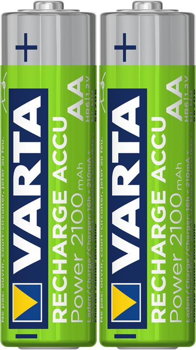 Actual product image Varta Recharge Accu Power (2 pcs., AA, 2100 mAh)