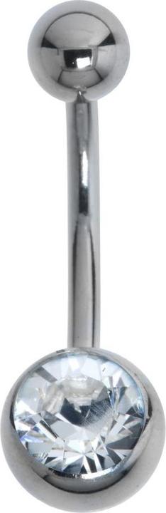 Bijouteria Bauchpiercing (Titan, Kristall)