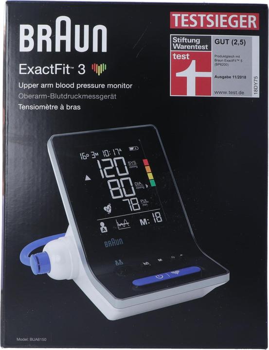 Immagine prodotto Braun ExactFit 3 (Sfigmomanometro per braccio)