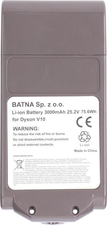 Produktbild Extralink Batterie Akku für Dyson Staubsauger V10 25.2V 3000mAh