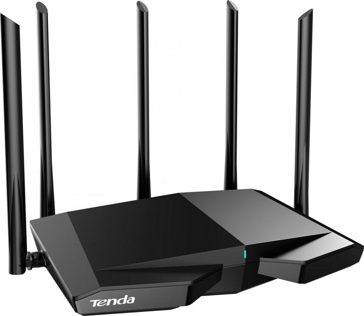 Produktbild Tenda TX27 PRO wireless router Gigabit Ethernet Tri-band ( / / ) Black