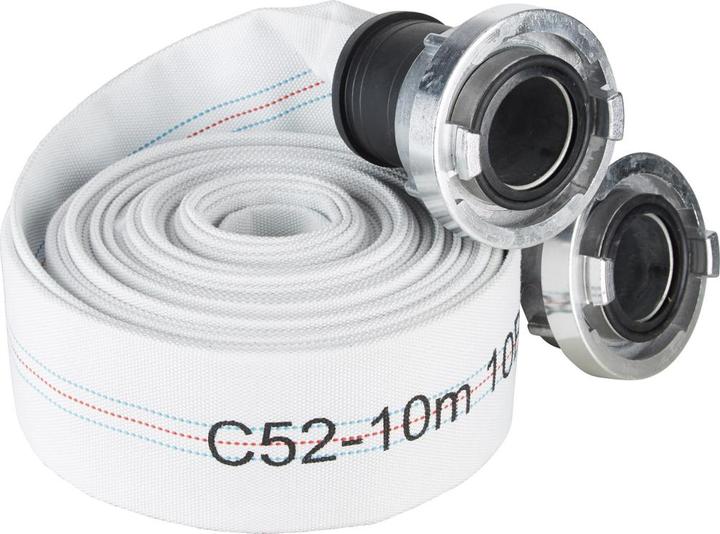 Geka Karasto Bauflachschlauch mit C Kupplung 52 mm 30 Meter (30 m)
